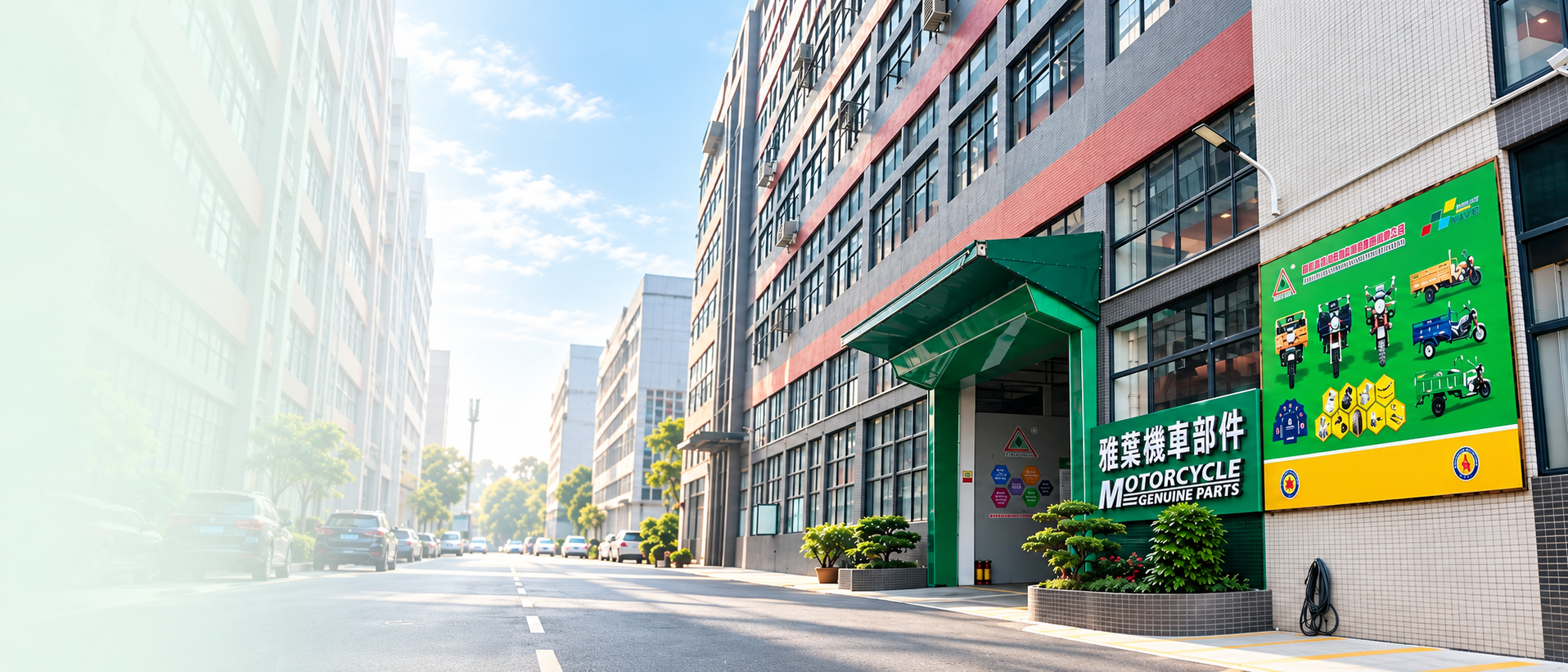 YAYE motorcycle parts facility